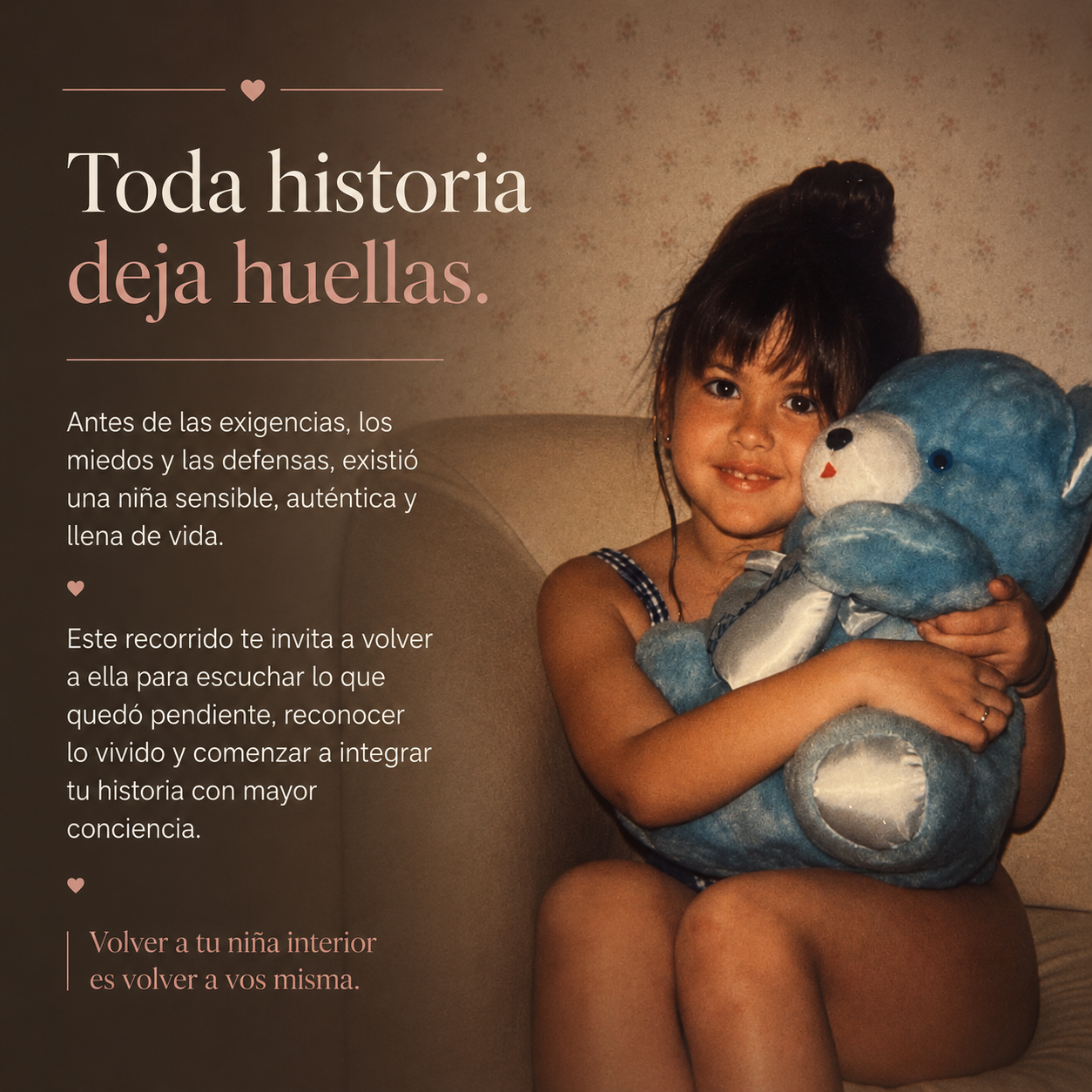 "Donde nació la herida" Un viaje profundo hacia tu niño interior