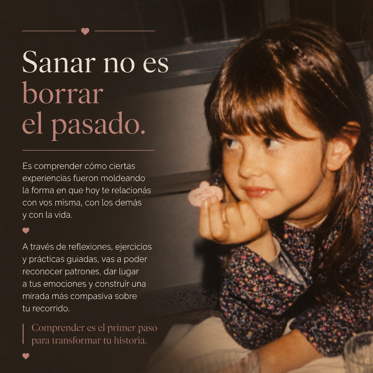 "Donde nació la herida" Un viaje profundo hacia tu niño interior