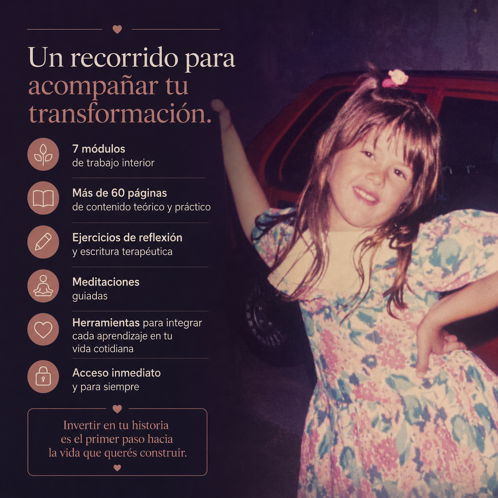 "Donde nació la herida" Un viaje profundo hacia tu niño interior